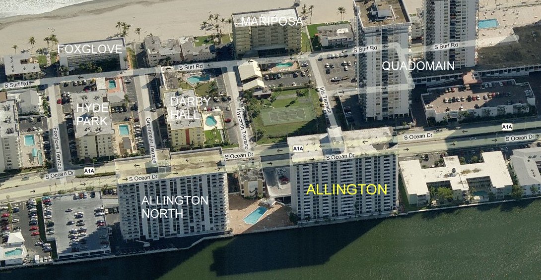 Allington Towers, Hollywood, 6 Condos For Sale & Sold(AllingtonSouth)