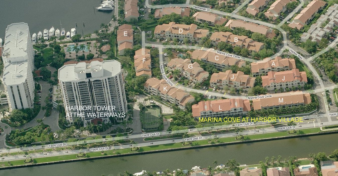 Marina Cove, Aventura FL, 6 Condos For Sale & Sold