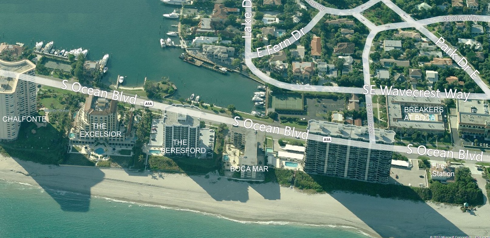 Aerial photo of Marbella