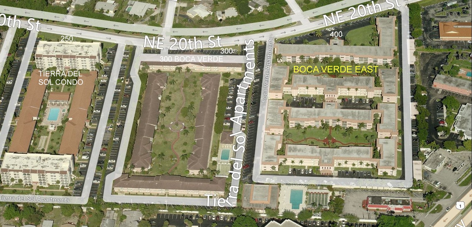 Aerial photo of Boca Verde East