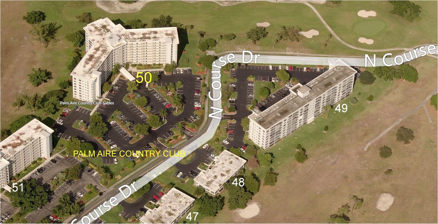 Aerial photo of Palm Aire 50