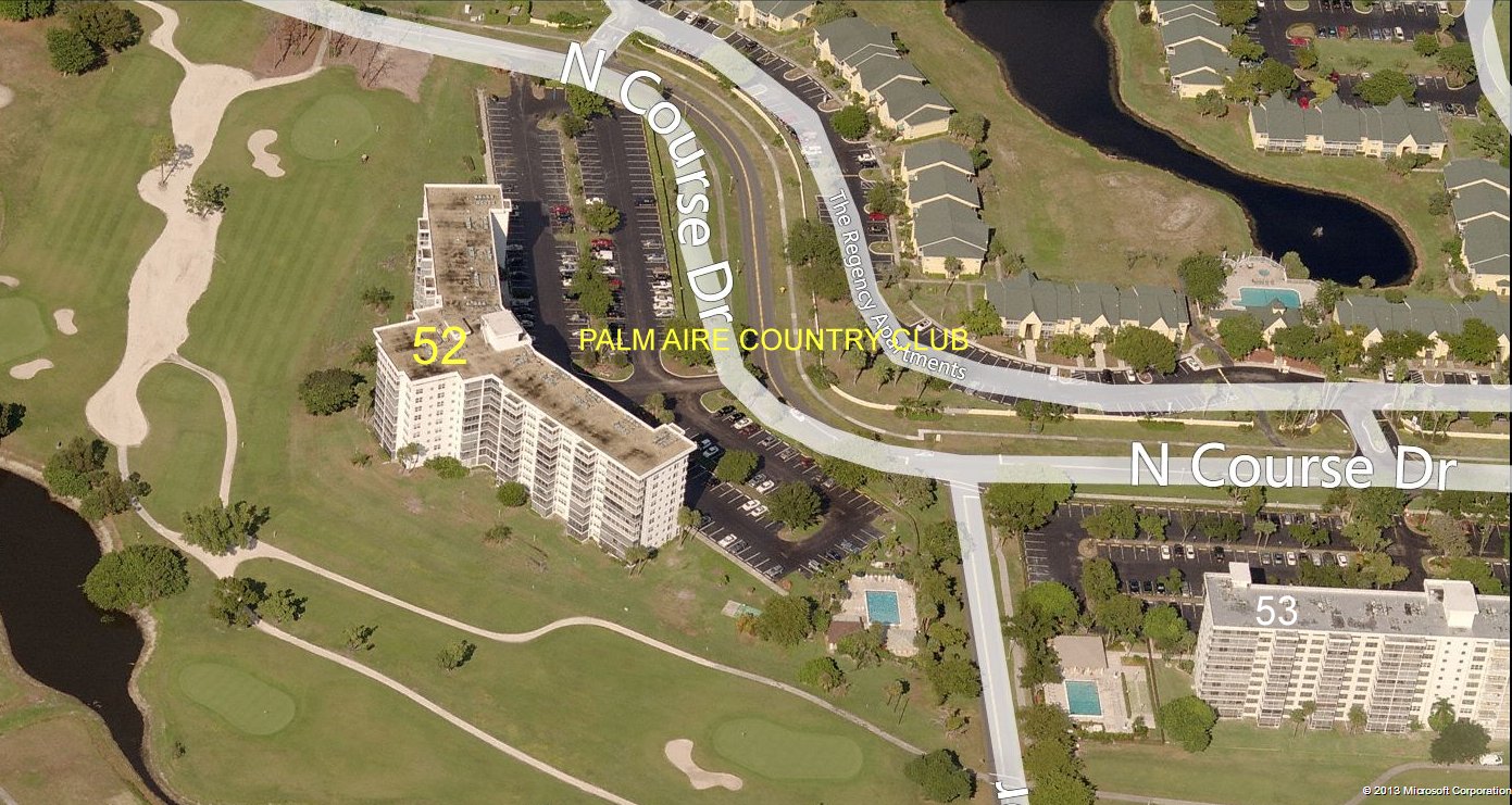 Aerial photo of Palm Aire 52