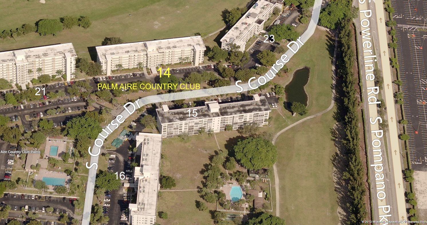 Aerial photo of Palm Aire 14