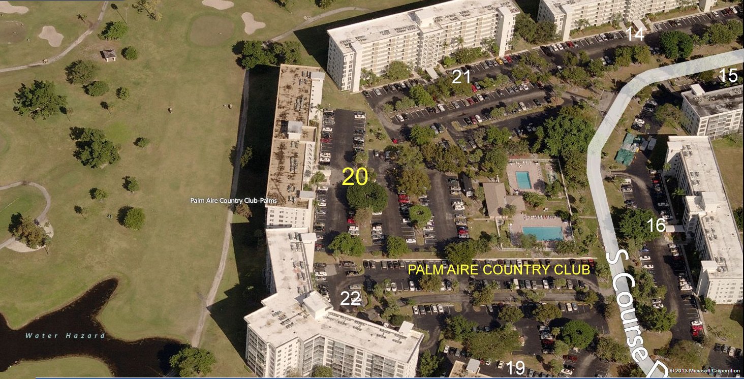 Aerial photo of Palm Aire 20