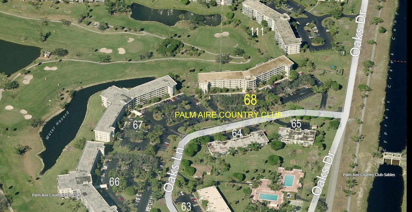Aerial photo of Palm Aire 68