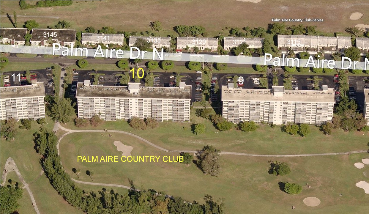 Aerial photo of Palm Aire 10