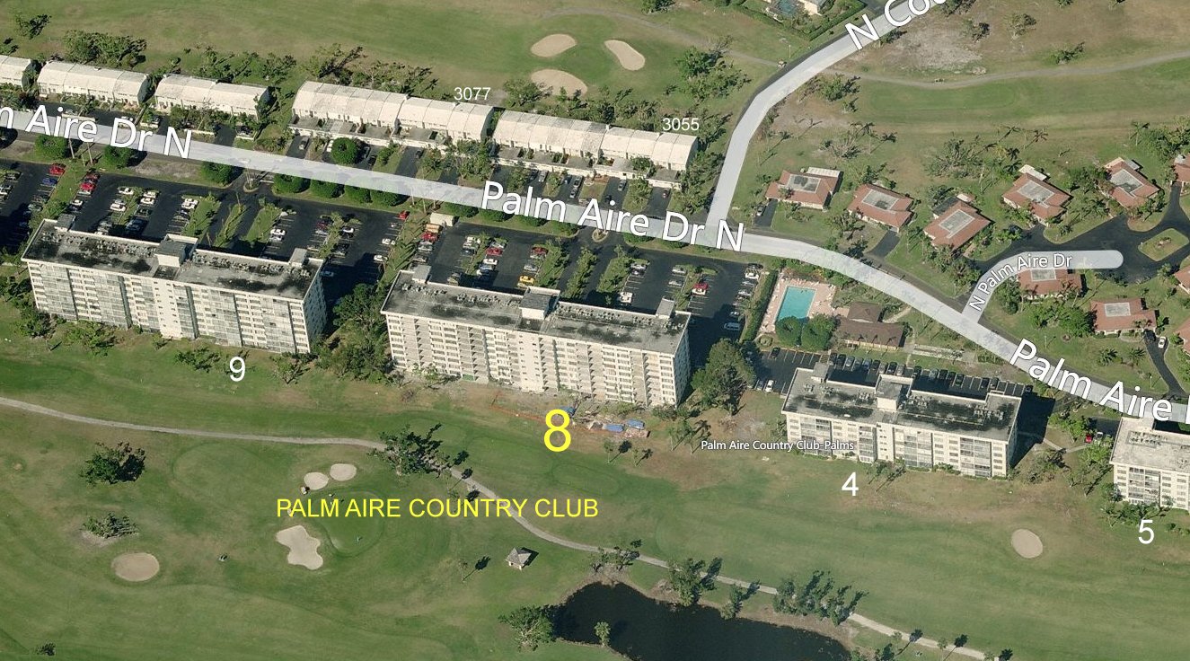 Aerial photo of Palm Aire 8
