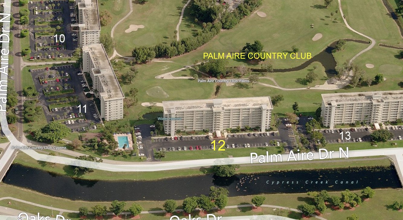 Aerial photo of Palm Aire 12