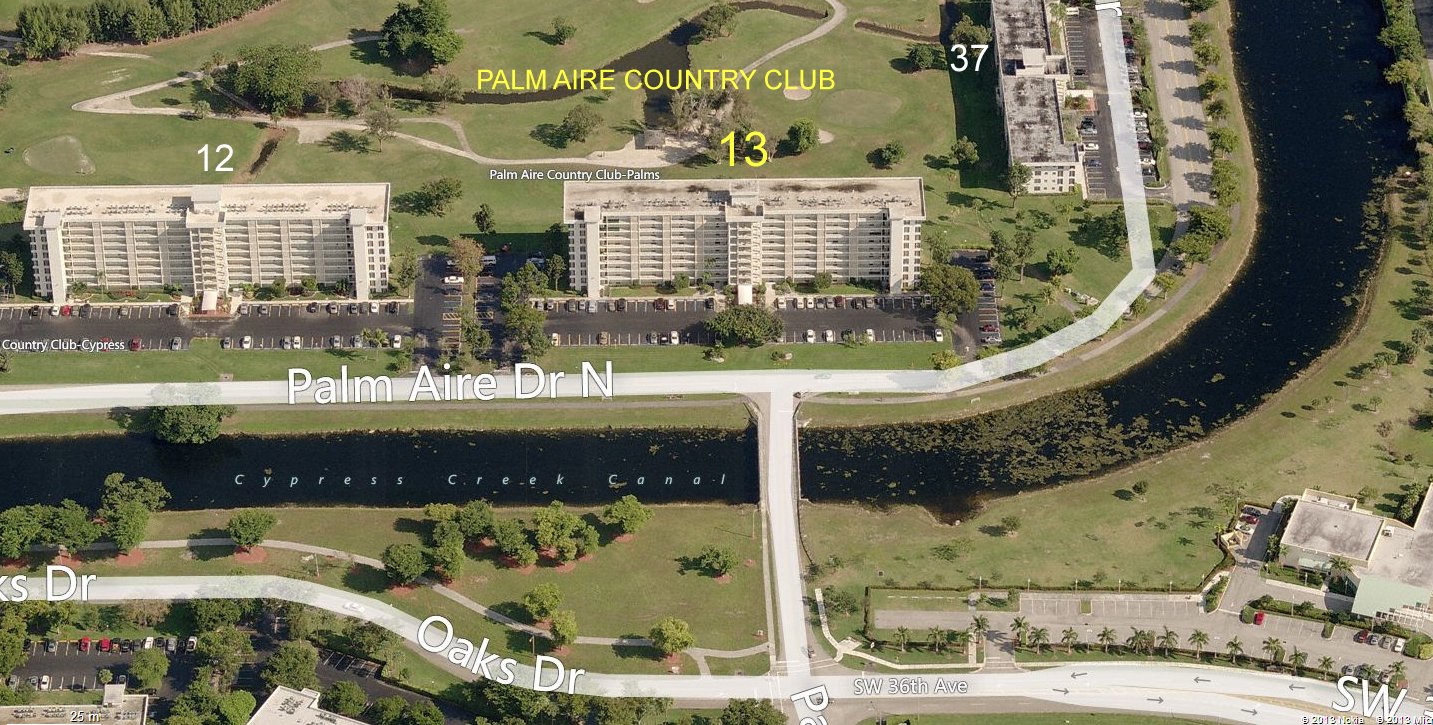 Aerial photo of Palm Aire 13
