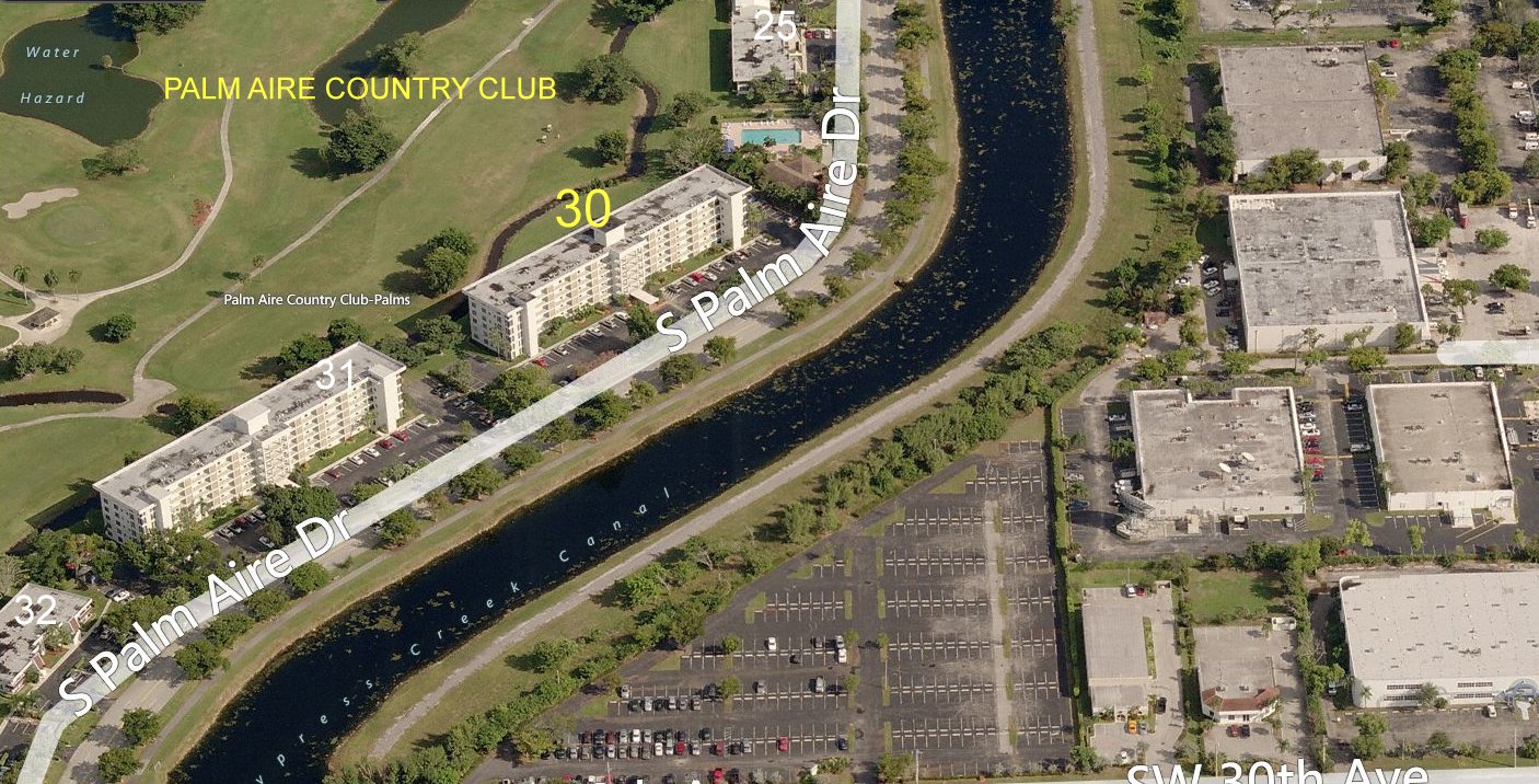 Aerial photo of Palm Aire 30