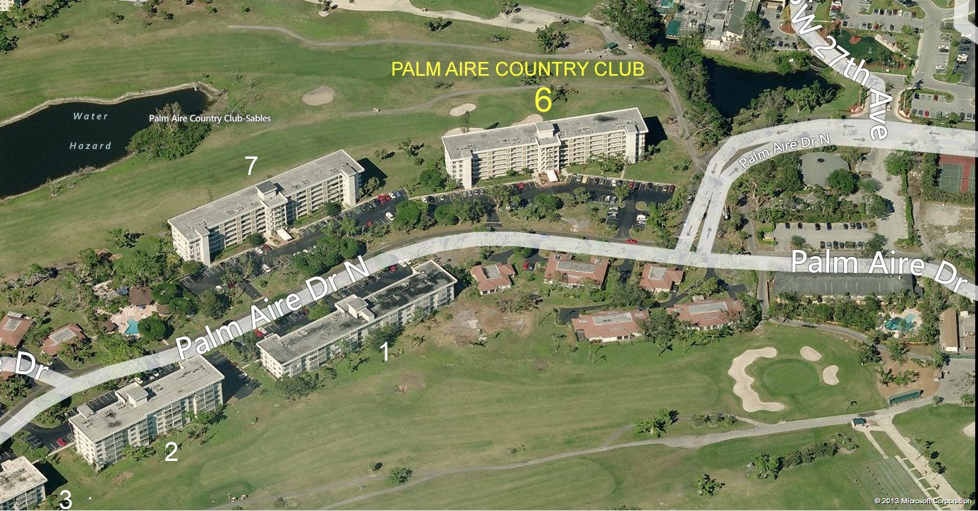 Aerial photo of Palm Aire 6