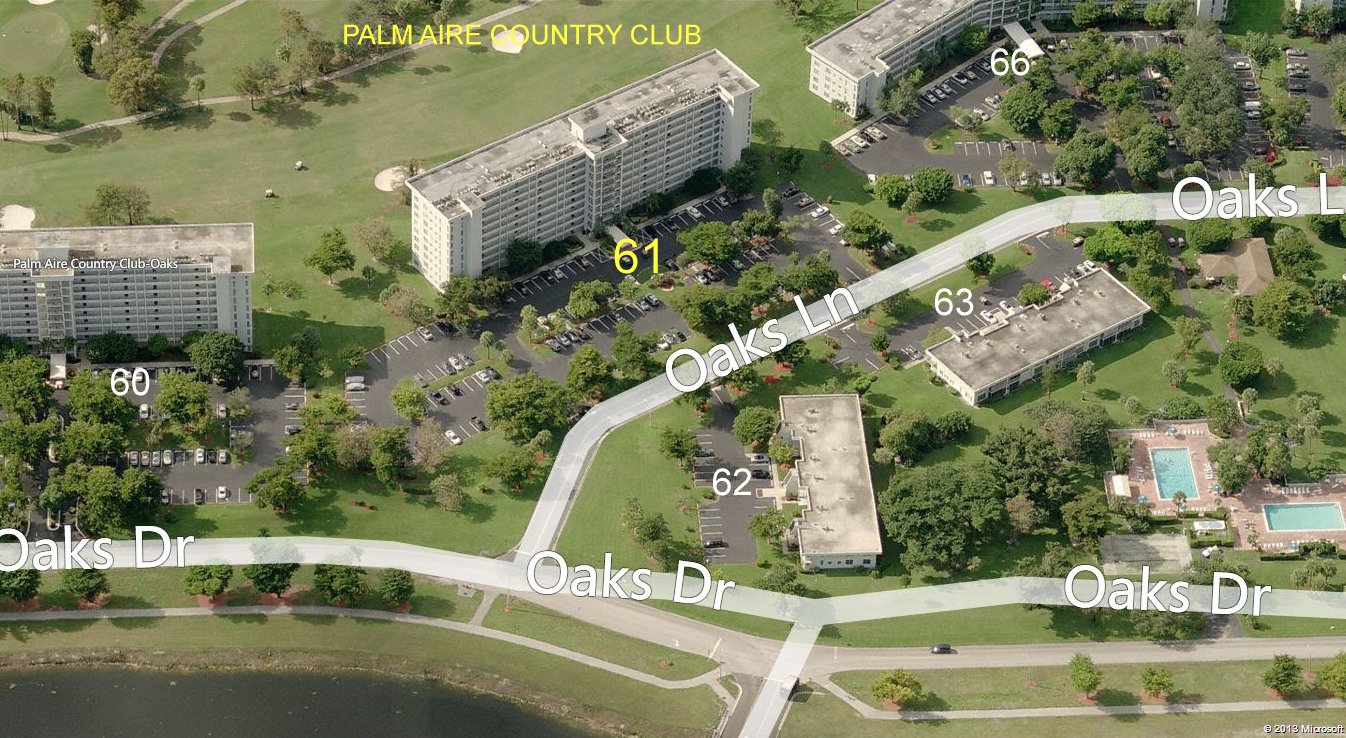 Aerial photo of Palm Aire 61