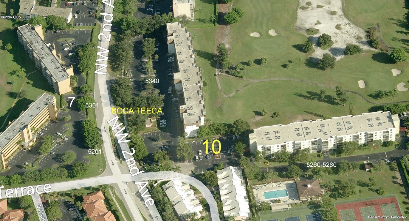 Aerial photo of Boca Teeca 10