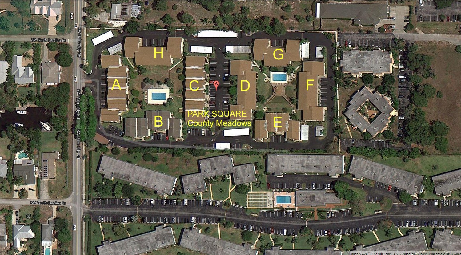 Aerial photo of Park Square - Country Meadows