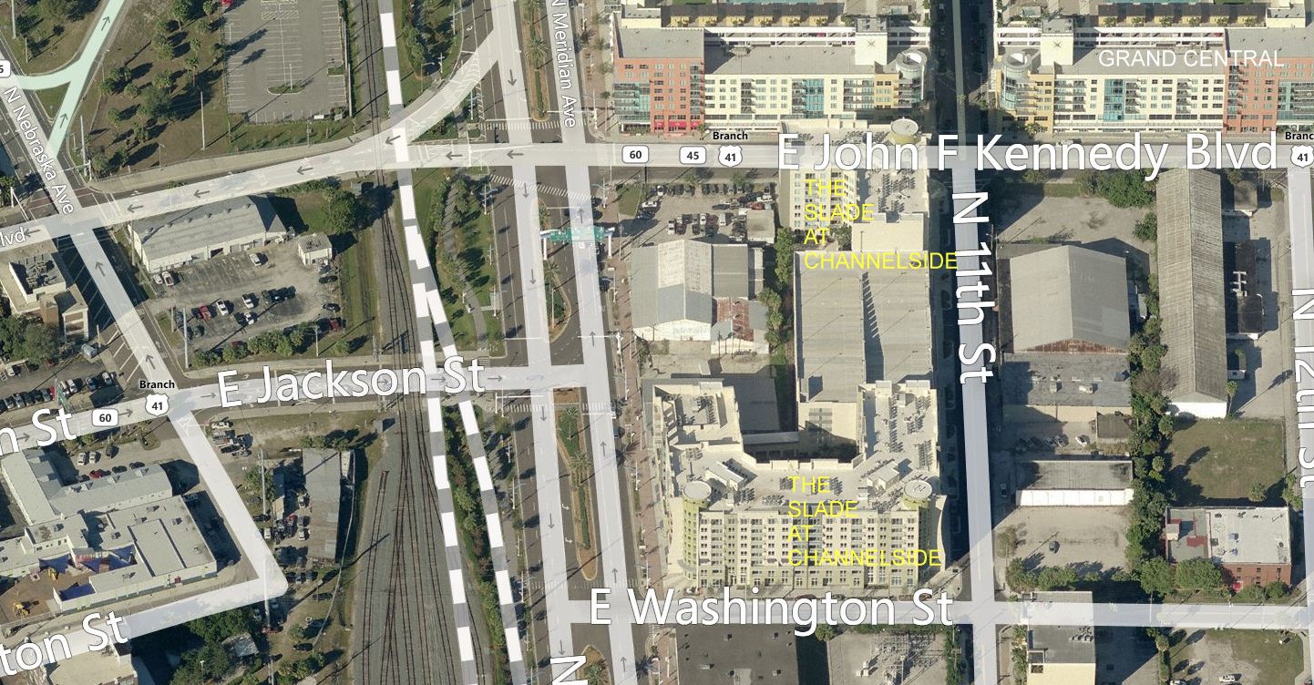 Aerial photo of Slade at Channelside North & South (2)