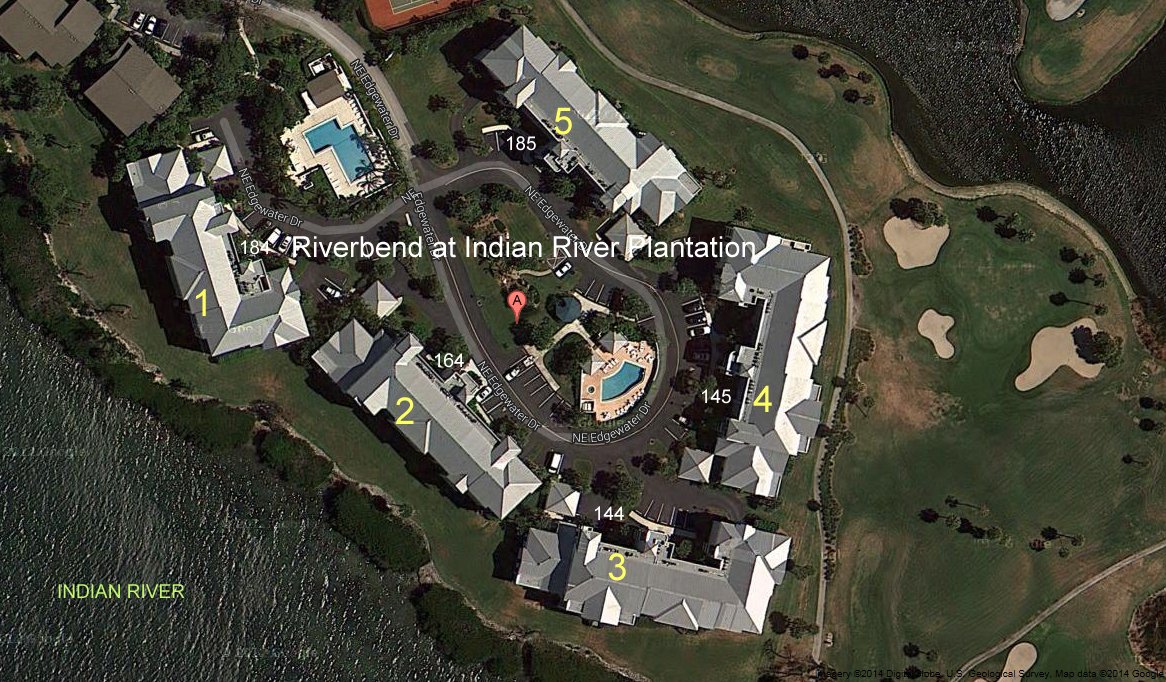 Aerial photo of Riverband at Indian River Plantation