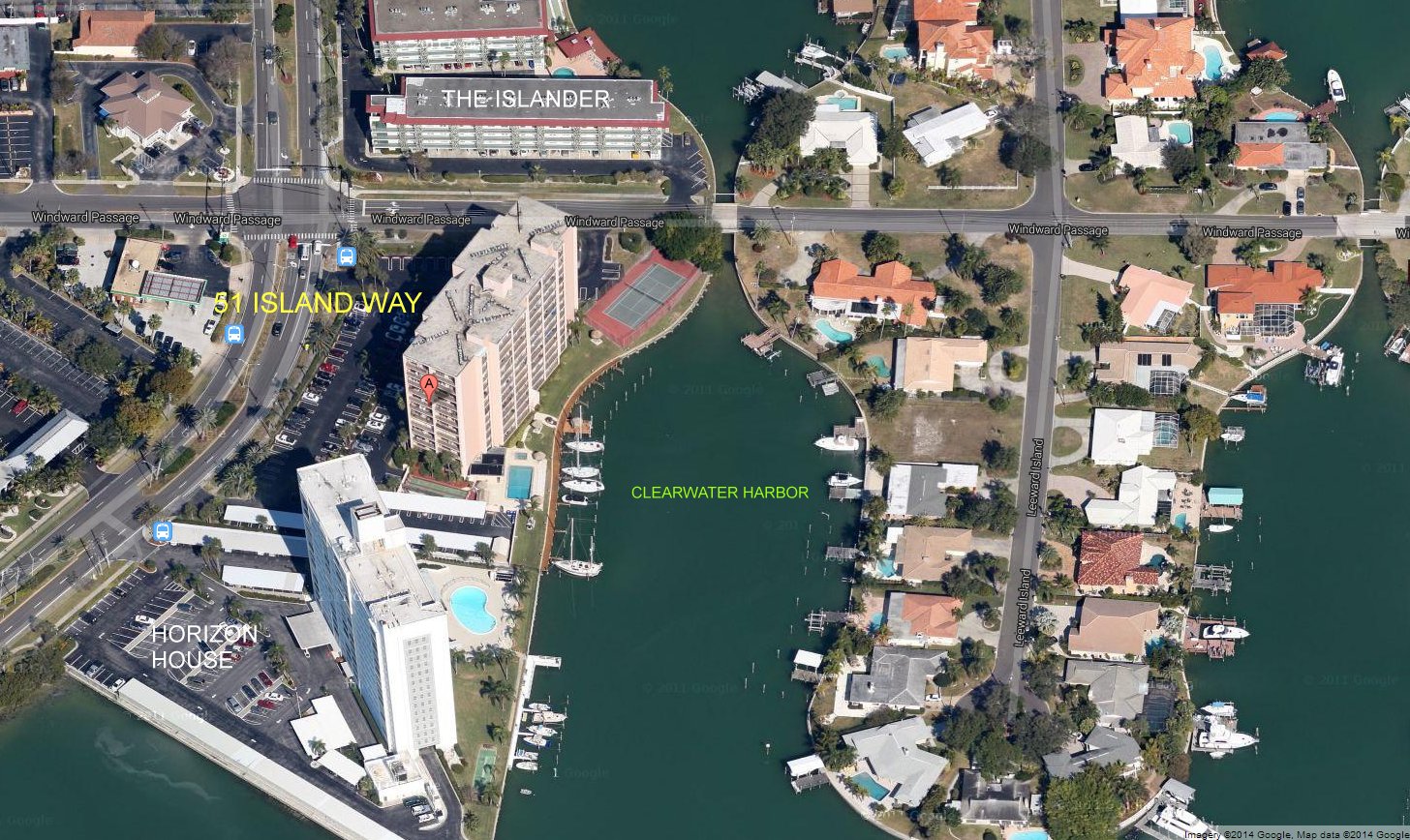 Aerial photo of 51 Island Way