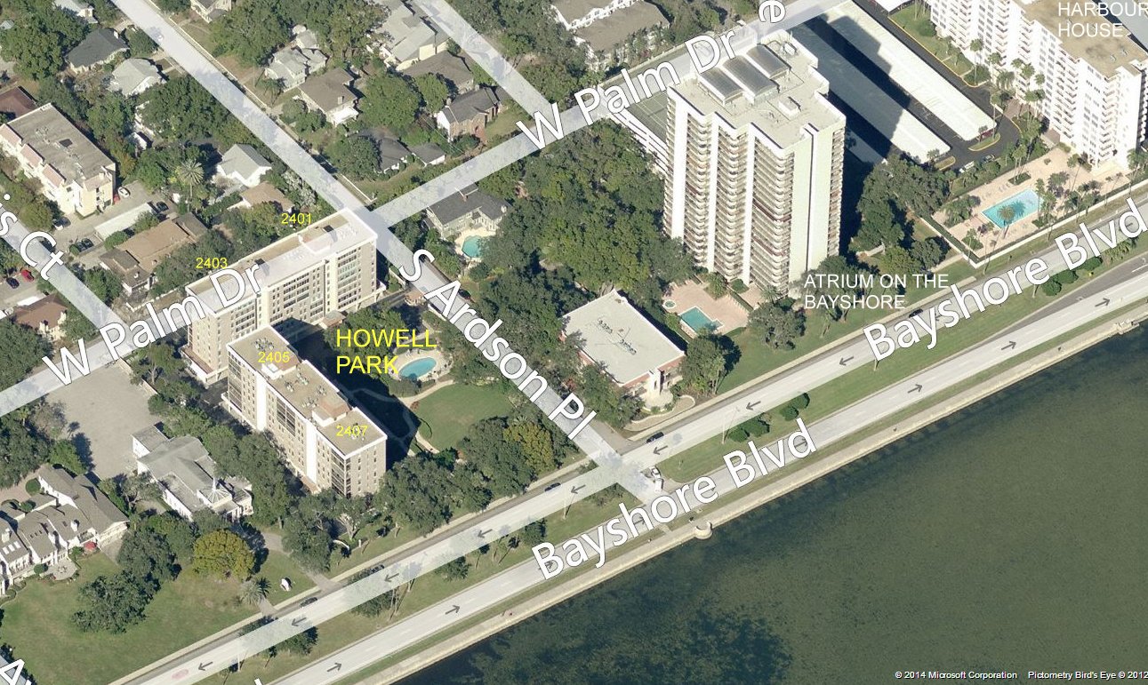 Aerial photo of Howell Park (2)