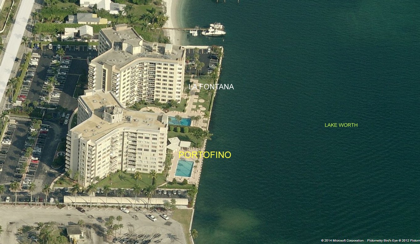 Aerial photo of Portofino