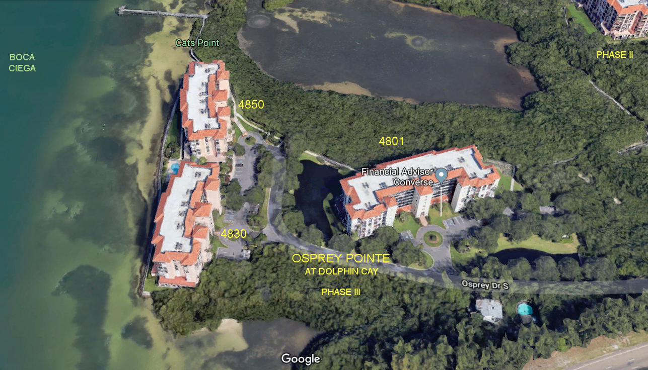 Aerial photo of Osprey Pointe at Dolphin Cay (A B&C)