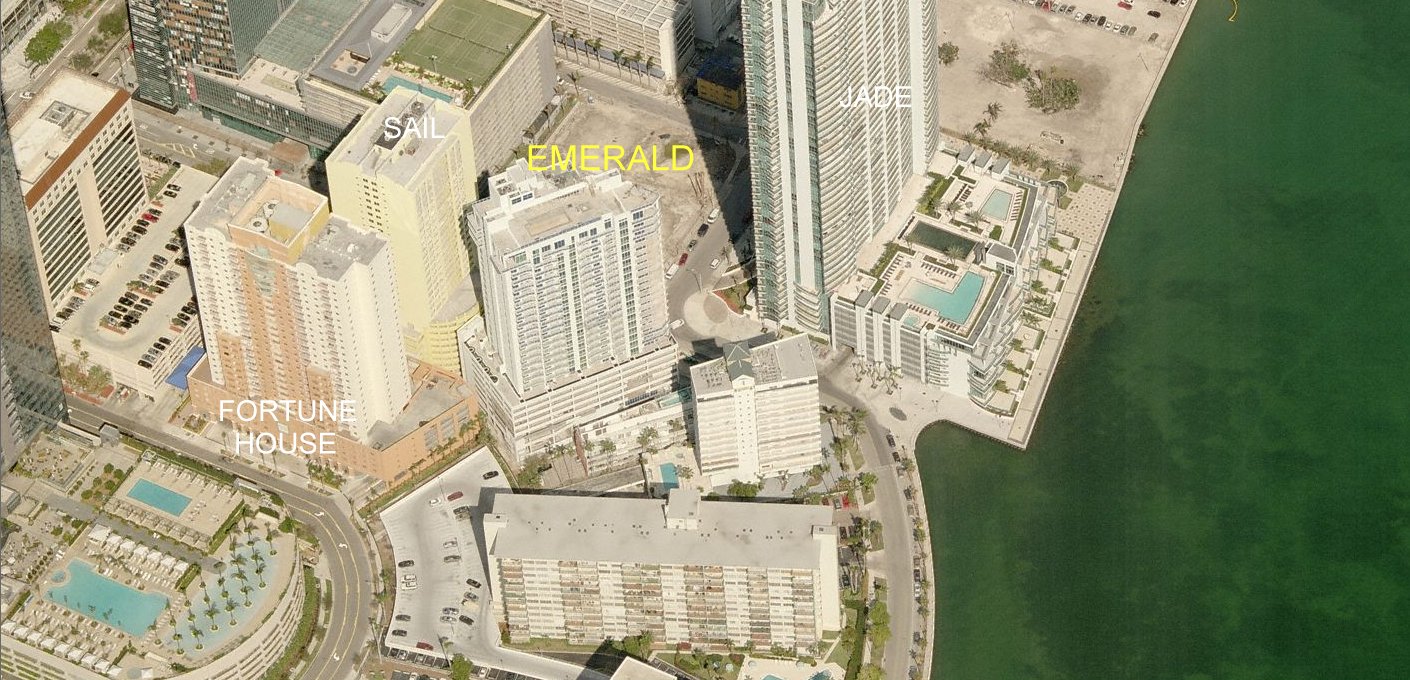 Aerial photo of Emerald