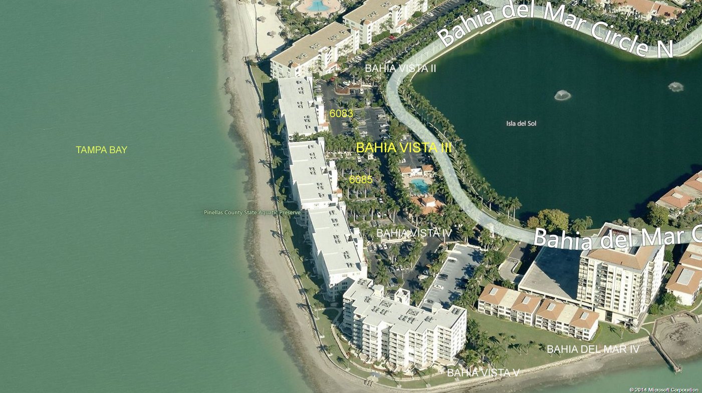 Aerial photo of Bahia Vista III