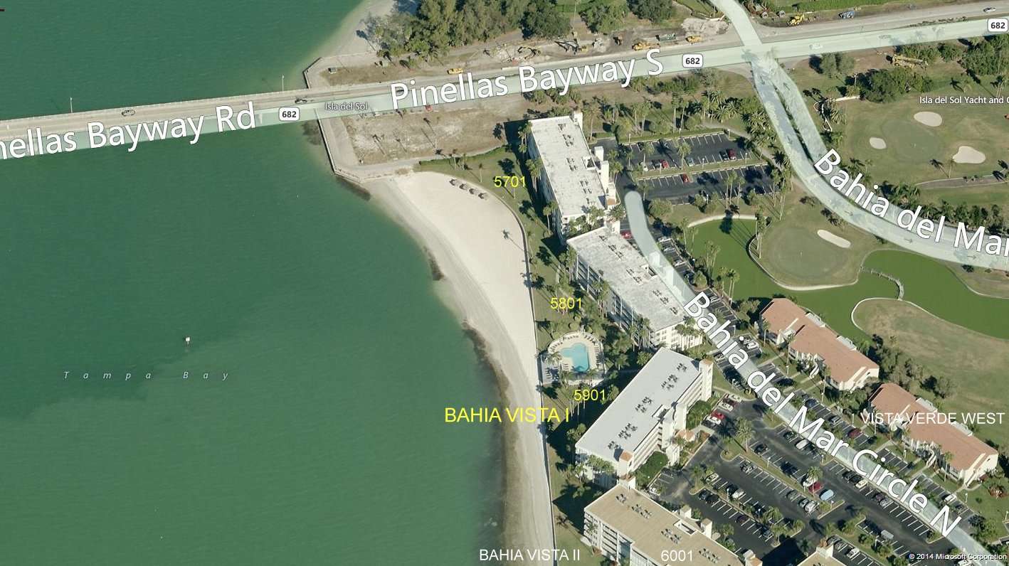 Aerial photo of Bahia Vista I