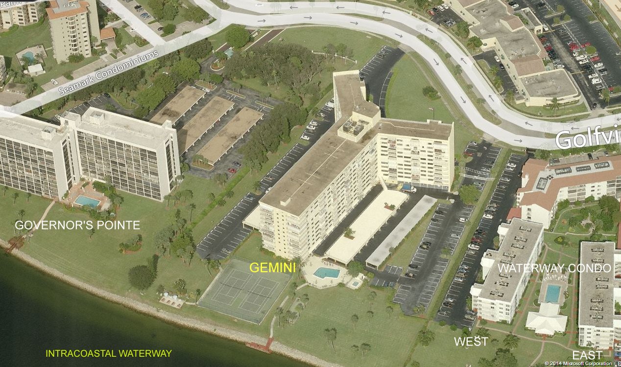 Aerial photo of Gemini Club