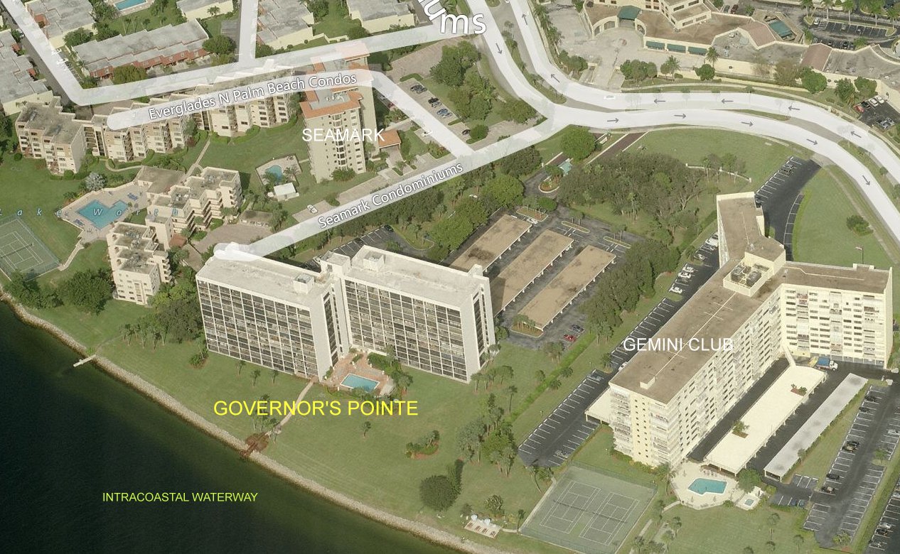 Aerial photo of Governor's Pointe