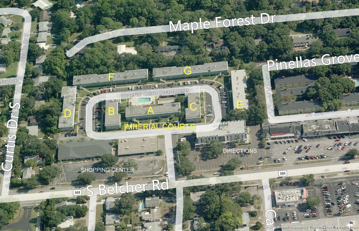 Aerial photo of Imperial Court
