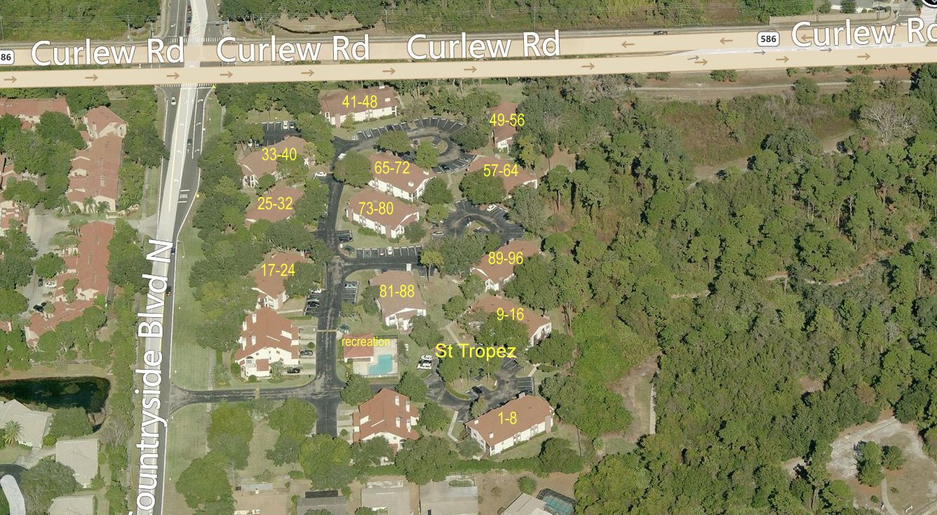 Aerial photo of St Tropez I to V