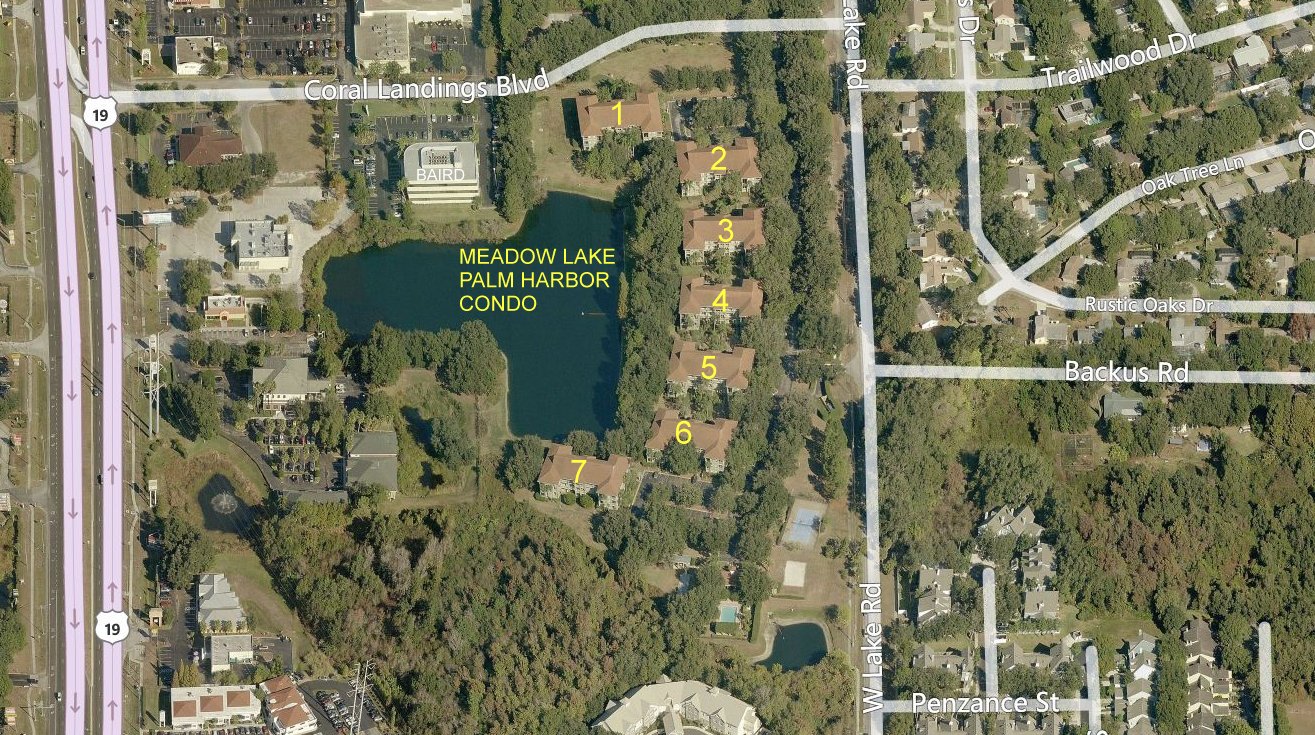 Aerial photo of Meadow Lake