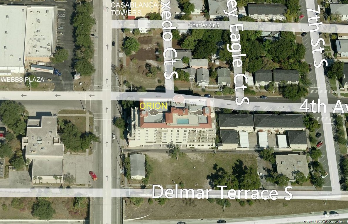 Aerial photo of Orion