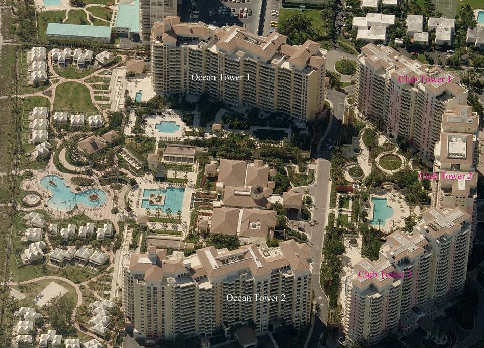 Aerial photo of Ocean Tower 1