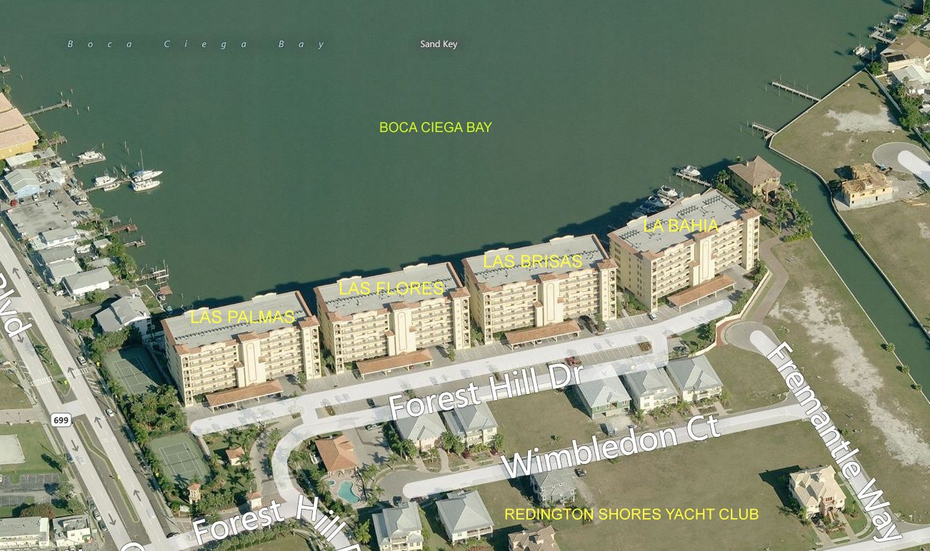 Aerial photo of Yacht & Tennis Club - Las Brisas