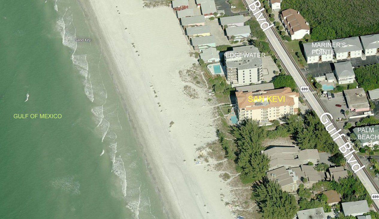 Aerial photo of San Kevi