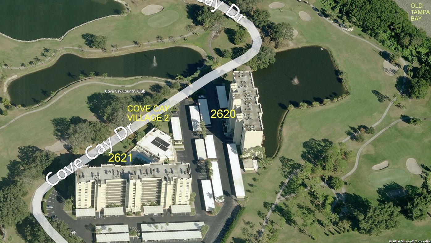 Aerial photo of Cove Cay Village 2