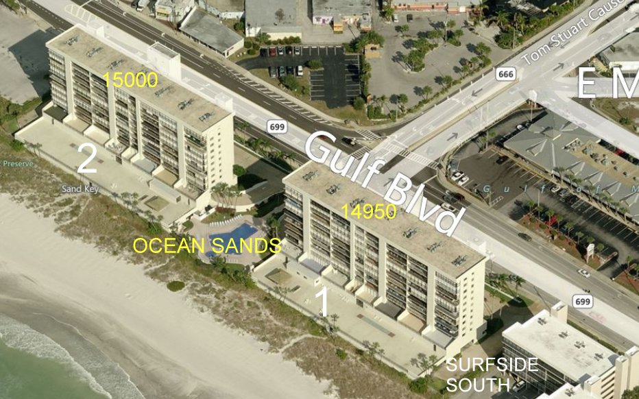 Aerial photo of Ocean Sands I