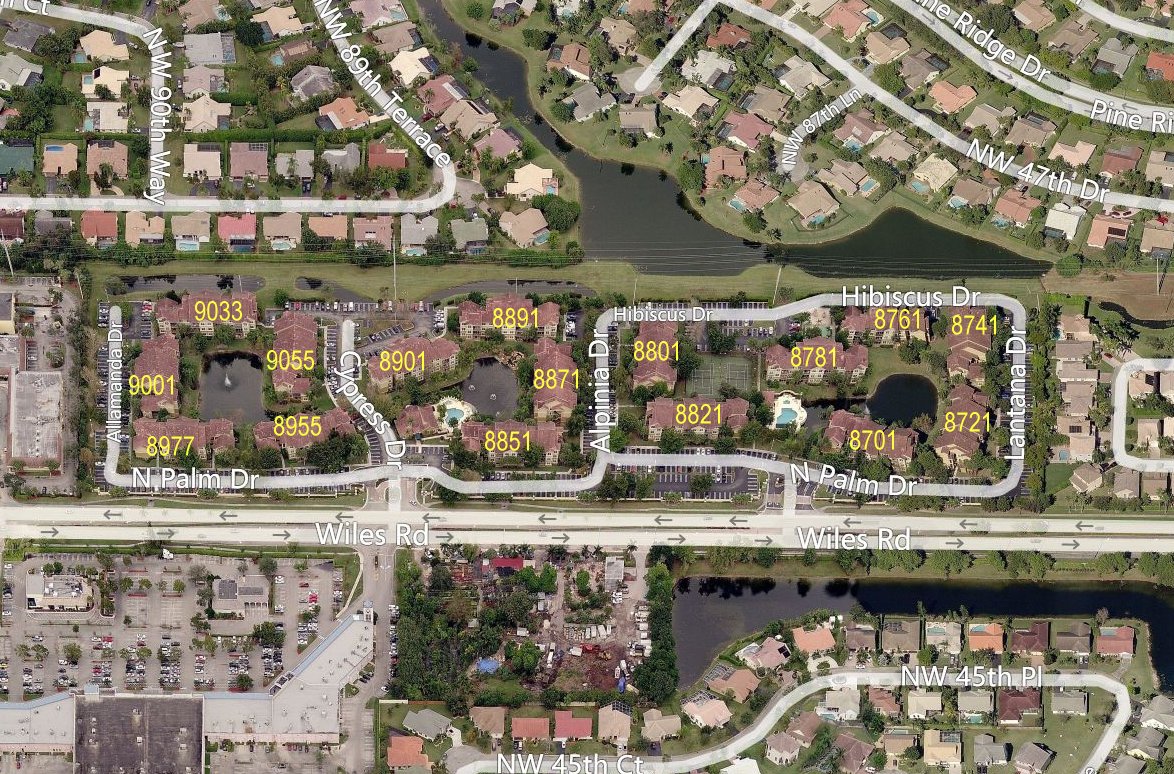 Aerial photo of Edgewater