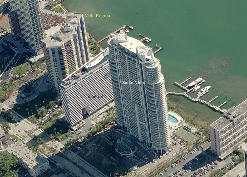 Aerial photo of Santa Maria