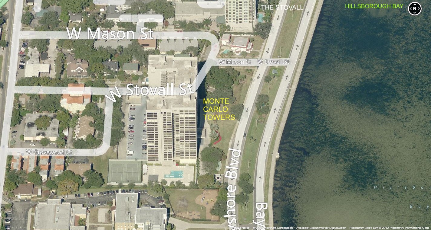 Aerial photo of Monte Carlo Towers