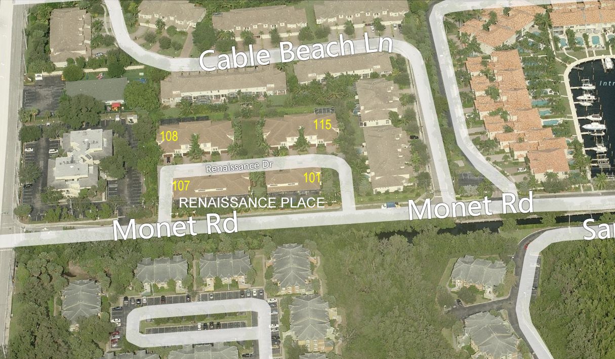 Aerial photo of Renaissance Place