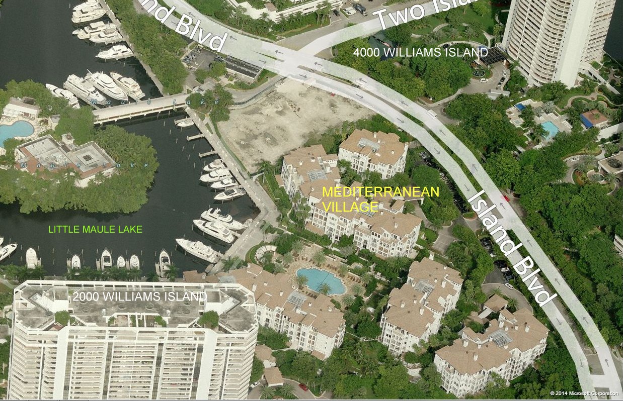 Aerial photo of Mediterranean Village 1