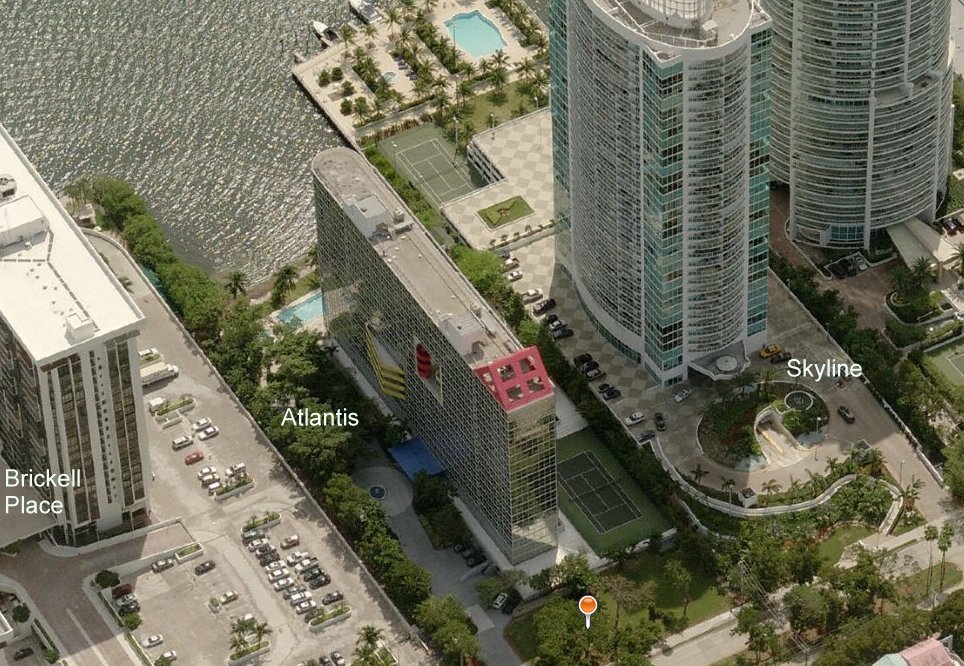 Aerial photo of Atlantis