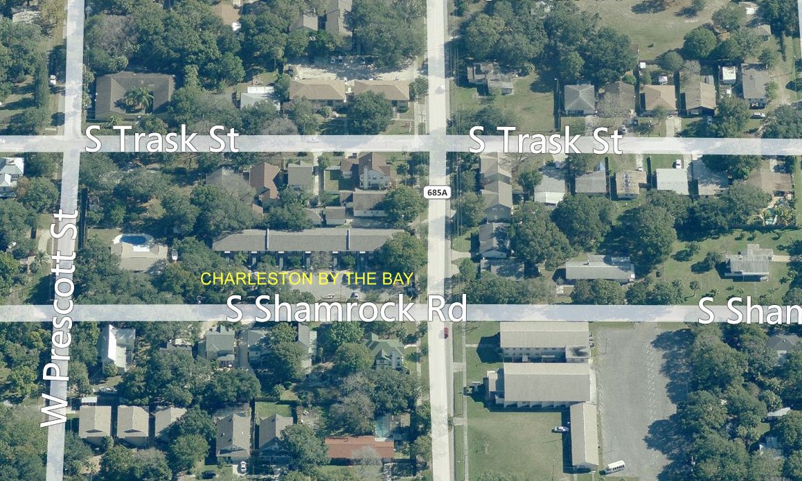 Aerial photo of Charleston by the Bay