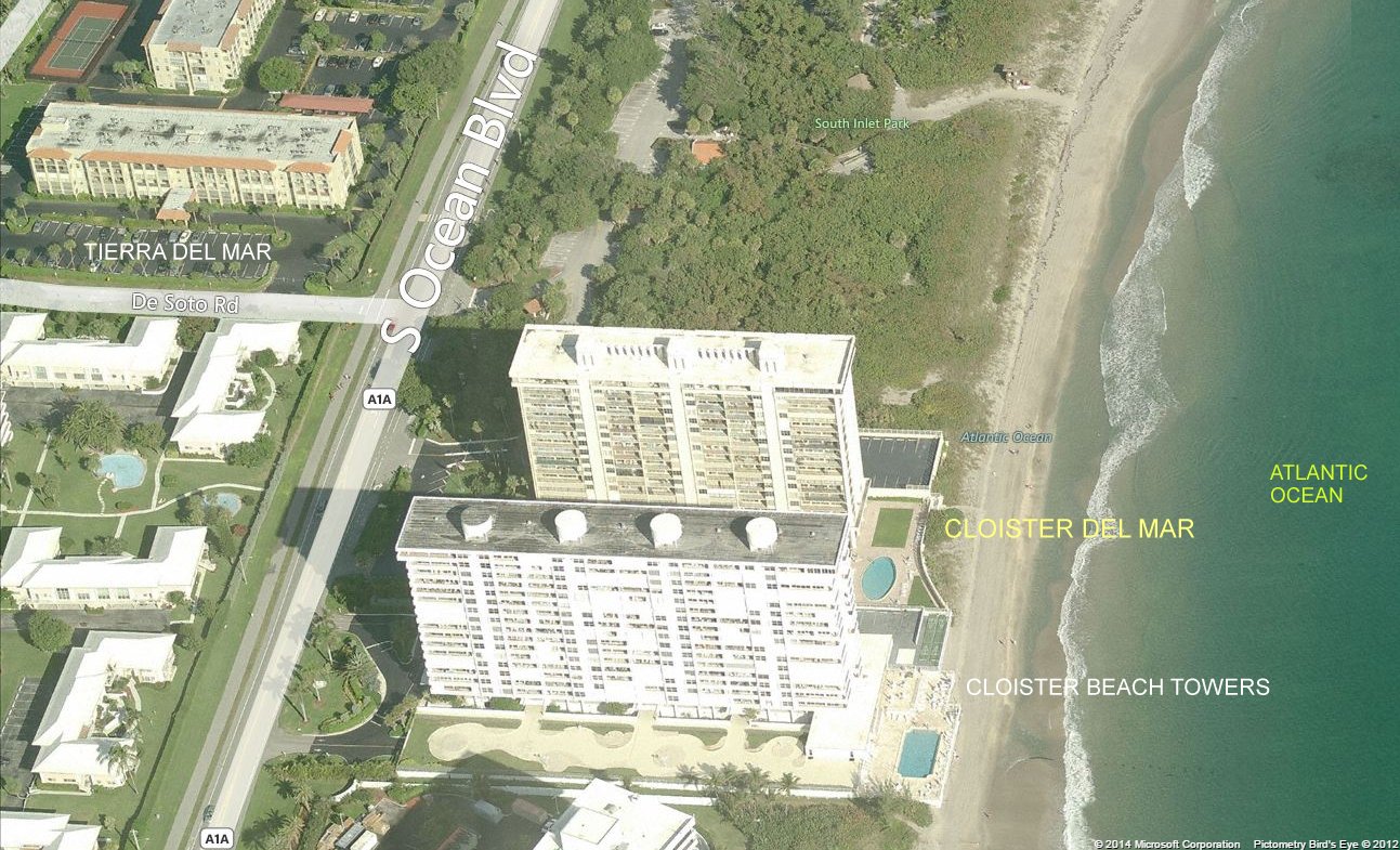 Aerial photo of Cloister del Mar