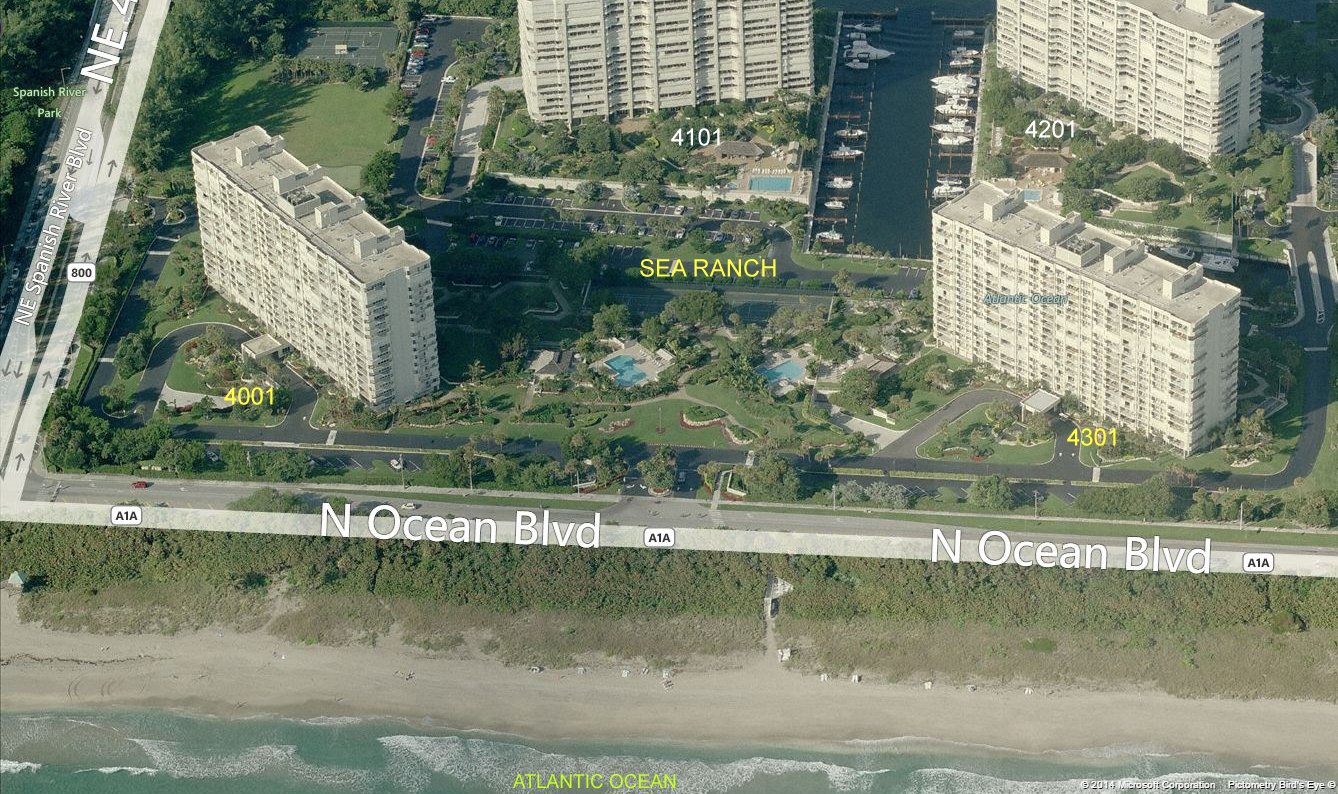 Aerial photo of Sea Ranch Club of Boca I