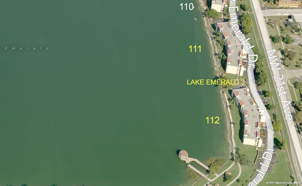 Aerial photo of Lake Emerald 3