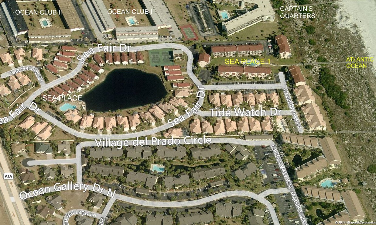 Aerial photo of Sea Place