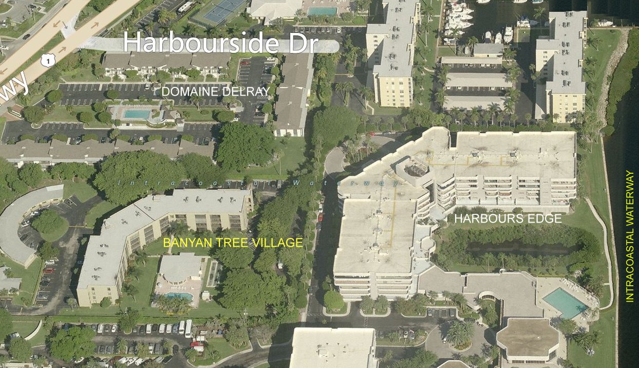 Aerial photo of Banyan Tree Village